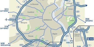 Bordeaux feuille de route