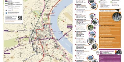 La carte de Bordeaux, musée