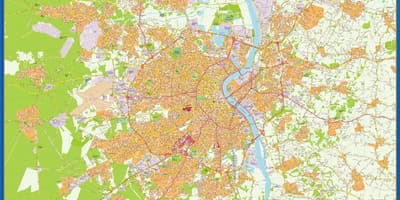 La carte de Bordeaux, magasin de
